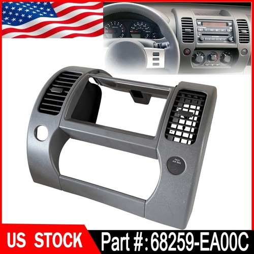 Dash center console upper trim - console,